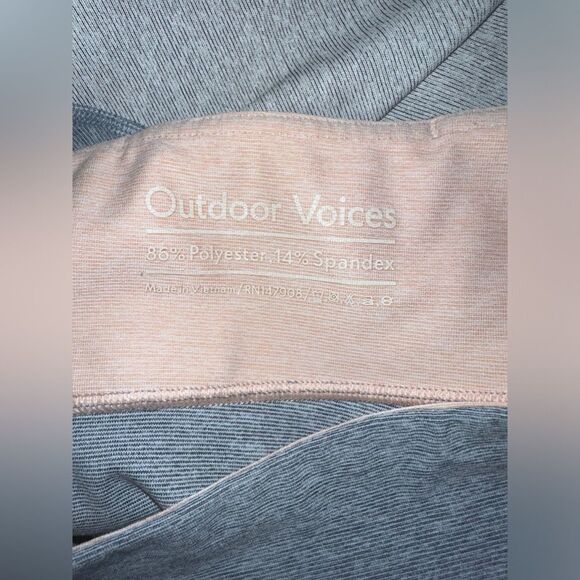 Outdoor Voices Women’s‎ Springs 7/8 Colorblock Athletic Leggings Size S - Picture 8 of 10